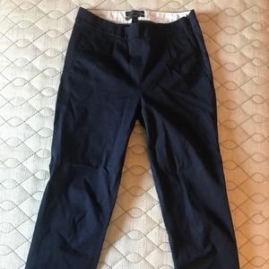 00P Martie J. Crew Navy ankle dress pants